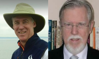 Left: Ambassador (ret.) Richard N. Swett, FAIA, Co-Founder and CEO of Climate PROSPERITY Enterprise...