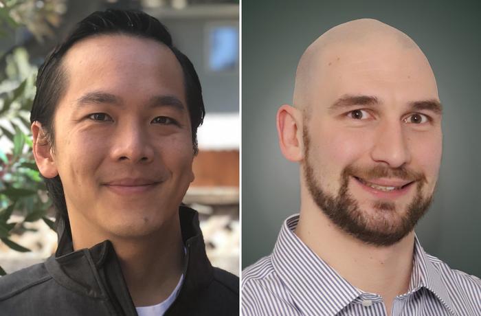 Enrique Lin-Shiao, PhD (left), is a physicist and recently finished a postdoctoral fellowship in...