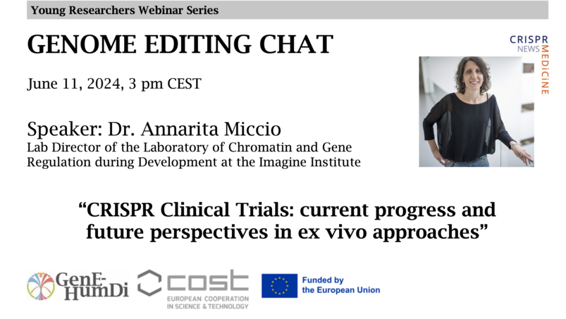 CRISPR Clinical Trials: Current Progress and Future Perspectives in Ex Vivo Approaches