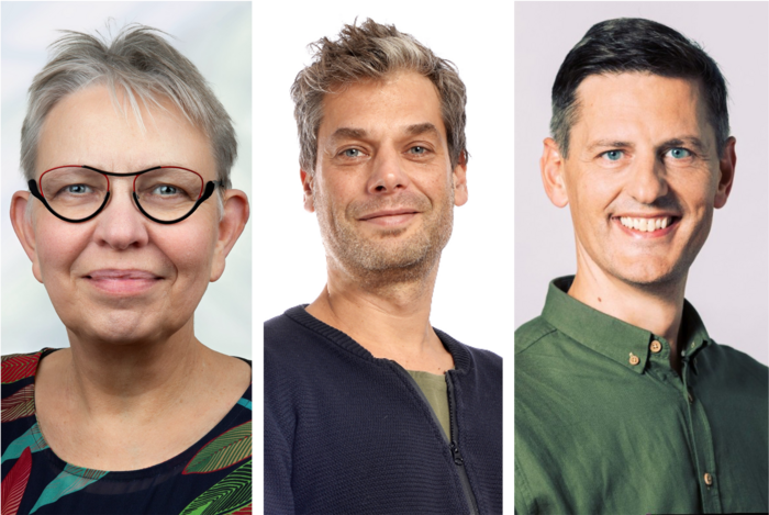 Photo: Prof. Martina Cornel, Prof. Rob Wolthuis, Dr Daniël Warmerdam, Department of Human Genetics,...